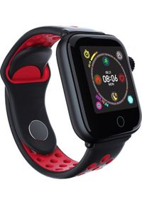 Smartwatch Roneberg RZ7 Czarno-czerwony. Rodzaj zegarka: smartwatch. Kolor: wielokolorowy, czarny, czerwony #1