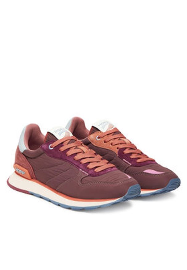 HOFF Sneakersy Track & Field 22517004 Bordowy. Kolor: czerwony. Materiał: skóra, zamsz