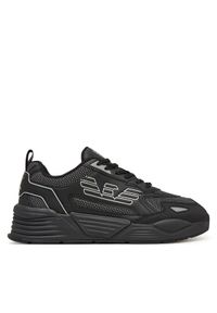 EA7 Emporio Armani Sneakersy 7X000306 AF23595 MZ186 Czarny. Kolor: czarny. Materiał: skóra #1