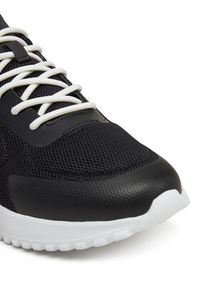 Calvin Klein Jeans Sneakersy Eva Runner Low Mesh Mix YM0YM01185 Czarny. Kolor: czarny. Materiał: materiał