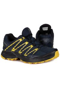 salomon - Buty męskie sportowe trekkingowe Salomon BACKBONE GTX. Kolor: czarny, żółty, wielokolorowy