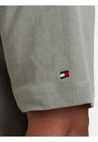 TOMMY HILFIGER - Tommy Hilfiger T-Shirt UM0UM03643 Zielony jasny Regular Fit. Kolor: zielony. Materiał: bawełna #3
