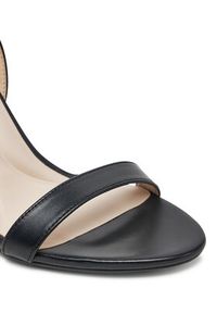 Calvin Klein Sandały Heel Sandal 90 - Lth HW0HW02337 Czarny. Kolor: czarny. Materiał: skóra #3