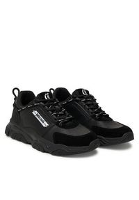 Just Cavalli Sneakersy 79QA3SH1 Czarny. Kolor: czarny. Materiał: skóra #2