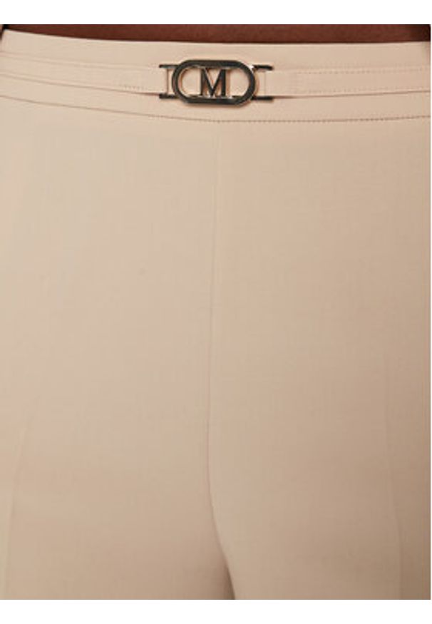 Marciano Guess Spodnie materiałowe 5RGB02 7115A Beżowy Regular Fit. Kolor: beżowy. Materiał: syntetyk