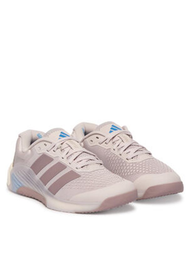Adidas - adidas Buty na siłownię Dropset 4 JR4668 Fioletowy. Kolor: fioletowy. Materiał: materiał. Sport: fitness