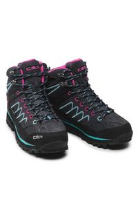 CMP Trekkingi Moon Mid Wmn Trekking Shoe Wp 31Q4796 Szary. Kolor: szary. Materiał: zamsz, skóra #9