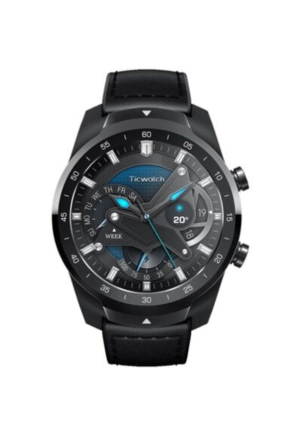 Smartwatch TICWATCH Mobvoi Pro 2020 Czarny. Rodzaj zegarka: smartwatch. Kolor: czarny