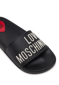 Love Moschino - LOVE MOSCHINO Klapki JA28052G1MI14000 Czarny. Kolor: czarny #5