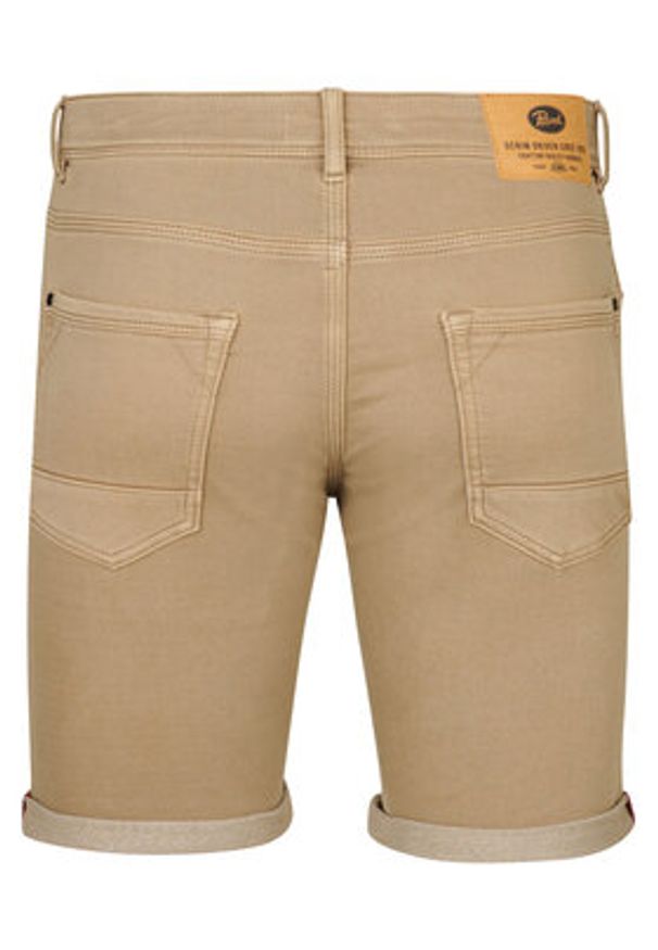 Petrol Industries Szorty jeansowe M-ROS-SHO005 Biały Slim Fit. Kolor: biały. Materiał: bawełna