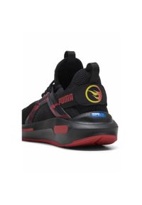 Puma - Młodzieżowe buty do biegania Enzo 5 PUMA × HOT WHEELS™ SOFTRIDE PUMA. Kolor: czerwony, wielokolorowy, czarny. Szerokość cholewki: normalna