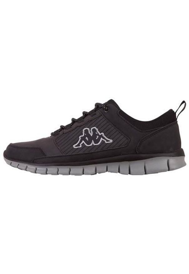 Buty do chodzenia męskie Kappa Tumelo. Zapięcie: sznurówki. Kolor: czarny. Materiał: materiał, syntetyk, tkanina. Szerokość cholewki: normalna. Sport: turystyka piesza