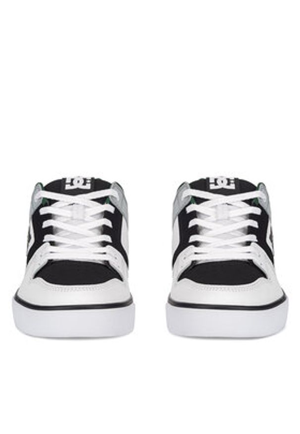 DC Shoes Sneakersy PURE 300660-WBN Biały. Kolor: biały. Materiał: skóra