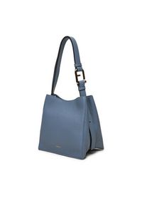 Furla Torebka Nuvola Bucket Bag Mini WB01373-HSF000-2495S Niebieski. Kolor: niebieski. Materiał: skórzane #5