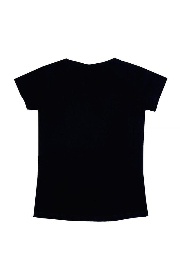 LEONE 1947 APPAREL - Dziewczęcy T-shirt z krótkim rękawem i małym logo Foil. Kolor: czarny. Długość rękawa: krótki rękaw. Długość: krótkie. Sport: joga i pilates