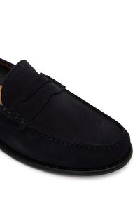 BOSS Półbuty Tevan 50563161 Granatowy. Kolor: niebieski. Materiał: skóra, zamsz #3