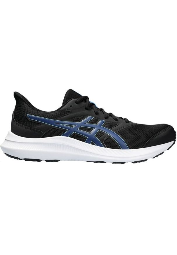 Buty do biegania Asics Jolt 4 1011B603-006 czarne. Kolor: czarny. Materiał: materiał, syntetyk. Szerokość cholewki: normalna