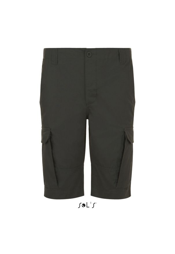 SOL'S - Szorty Sol's Jackson. Kolor: brązowy. Długość: krótkie. Sezon: lato