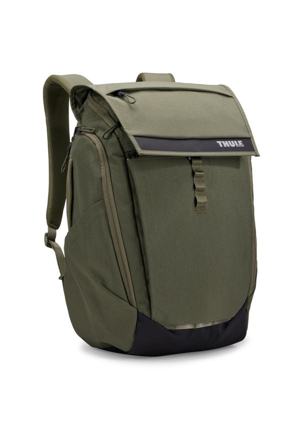 THULE - Plecak na laptopa Thule Paramount Backpack 27 L - green. Kolor: zielony