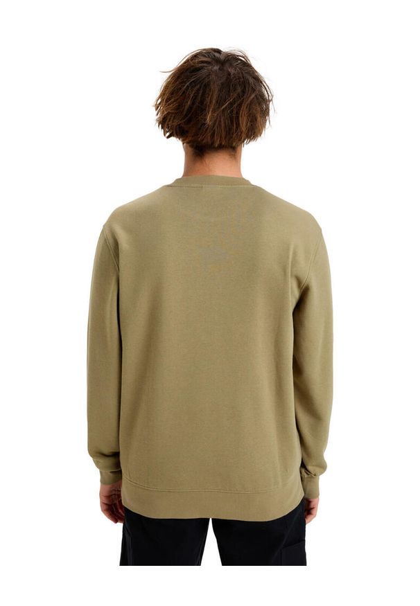 Quiksilver - Bluza z okrągłym dekoltem dla Mężczyzn SALT WATER Beżowy. Kolor: beżowy. Materiał: materiał, poliester, bawełna