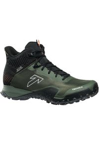 TECNICA - Buty trekkingowe męskie Tecnica Magma MID S GTX. Kolor: zielony. Materiał: syntetyk, materiał. Sport: turystyka piesza