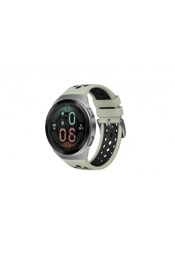 Zielony zegarek HUAWEI smartwatch, klasyczny