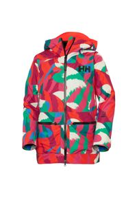 Damska kurtka narciarska z kapturem Helly Hansen Whitewall Lifaloft 3.0T. Typ kołnierza: kaptur. Kolor: różowy. Materiał: puch. Sezon: zima. Sport: narciarstwo