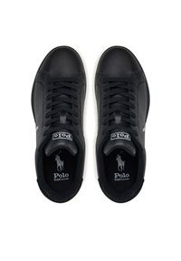 Polo Ralph Lauren Sneakersy Heritage Court II 809965072002 Czarny. Kolor: czarny. Materiał: skóra #6