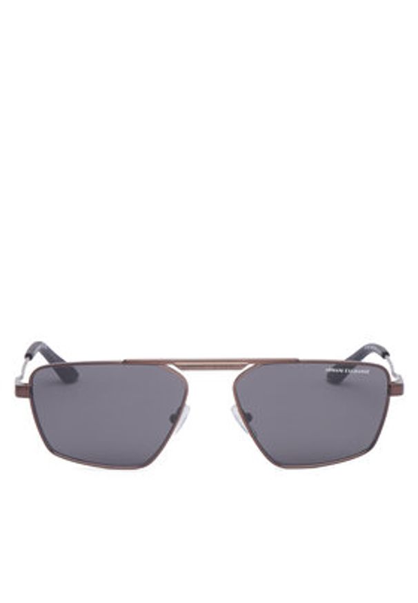 Armani Exchange Okulary przeciwsłoneczne 0AX2059S 610687 Brązowy. Kolor: brązowy