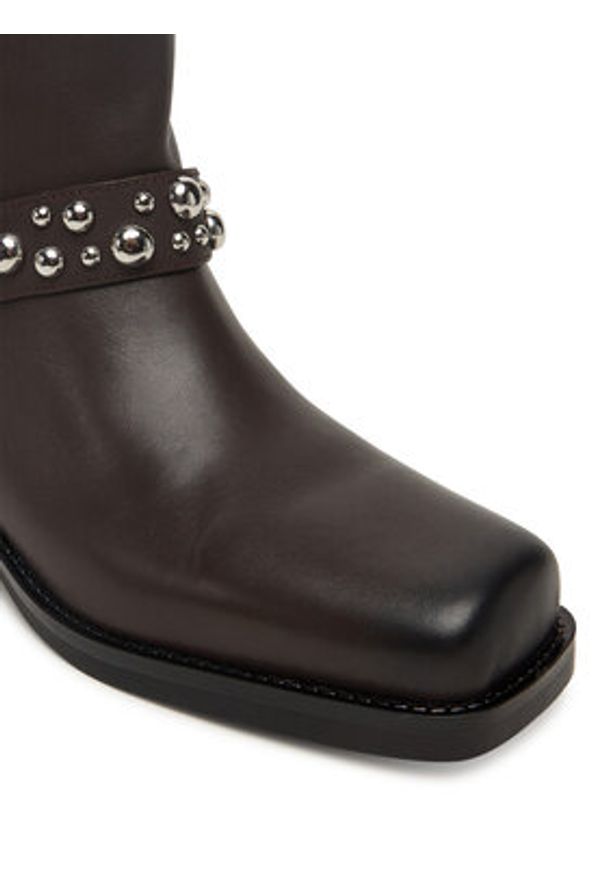 Liu Jo Botki Roxy 01 SF5047 P0102 Brązowy. Kolor: brązowy. Materiał: skóra