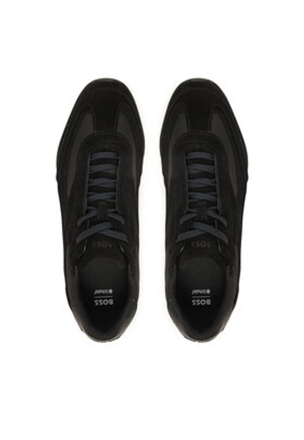 BOSS Sneakersy Jaylen 50557884 Czarny. Kolor: czarny. Materiał: zamsz, skóra