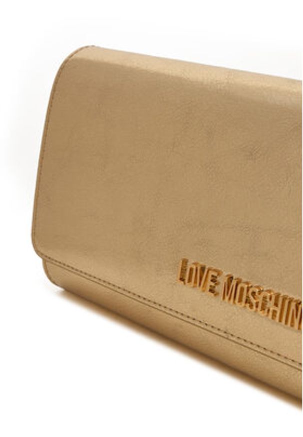 Love Moschino - LOVE MOSCHINO Torebka JC4099PP0NKW0901 Złoty. Kolor: złoty. Materiał: skórzane