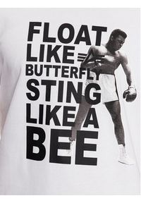 Alpha Industries T-Shirt Muhammad Ali Butterfly 136519 Biały Regular Fit. Kolor: biały. Materiał: bawełna #5