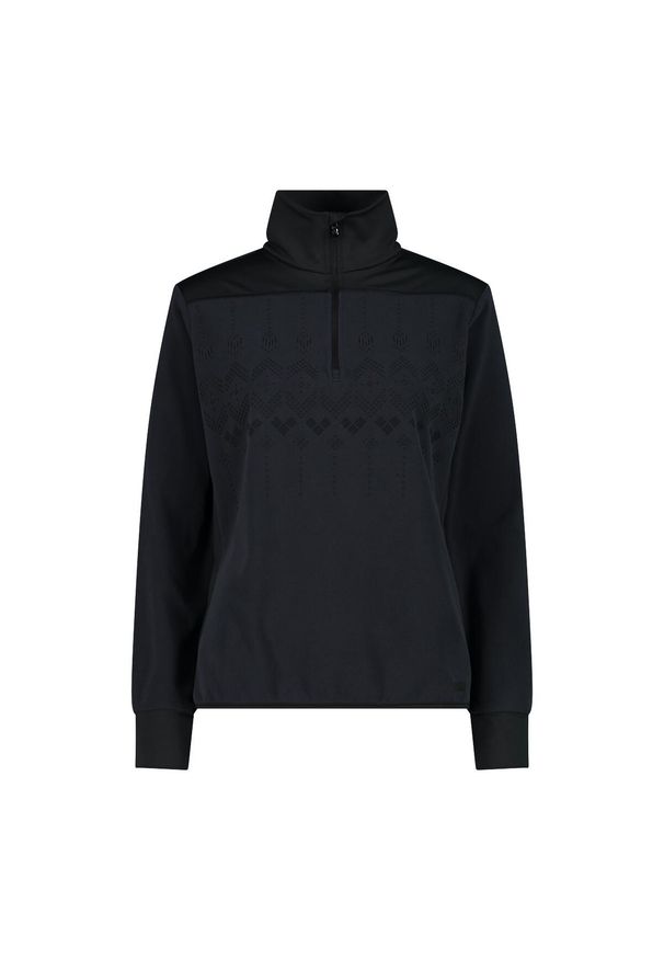 Bluza damska turystyczna CMP 34G4206. Okazja: na co dzień. Kolor: niebieski. Styl: casual, sportowy. Sport: turystyka piesza