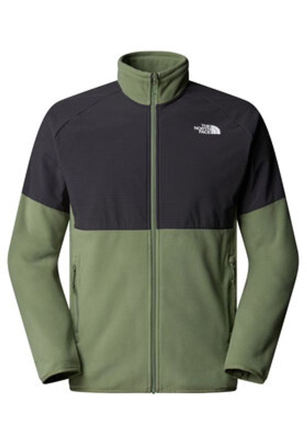 The North Face Polar Glacier NF0A89JG Zielony Regular Fit. Kolor: zielony. Materiał: syntetyk