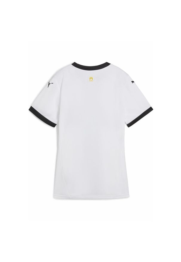 Puma - Damska koszulka domowa Parma Calcio 24/25 PUMA White Black. Kolor: czarny, biały, wielokolorowy. Sport: piłka nożna