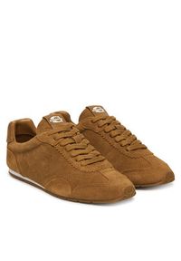 Coach Sneakersy CCN30 Brązowy. Kolor: brązowy. Materiał: skóra, zamsz #2