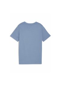 Puma - Młodzieżowa koszulka z grafiką sneakersów PUMA Cool Blue. Kolor: niebieski. Sport: joga i pilates
