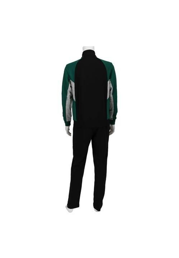 Champion - Dres Logo Rozmiar M Czarny - 219944-KK002. Kolor: zielony. Materiał: dresówka
