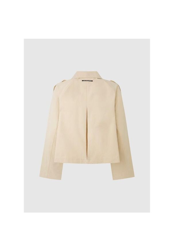 Kurtka damska Pepe Jeans Sheila. Typ kołnierza: kołnierzyk koszulowy. Kolor: wielokolorowy, beżowy, brązowy