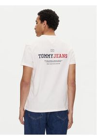 Tommy Jeans T-Shirt Dna Graphic DM0DM20815 Biały Regular Fit. Kolor: biały. Materiał: bawełna #3