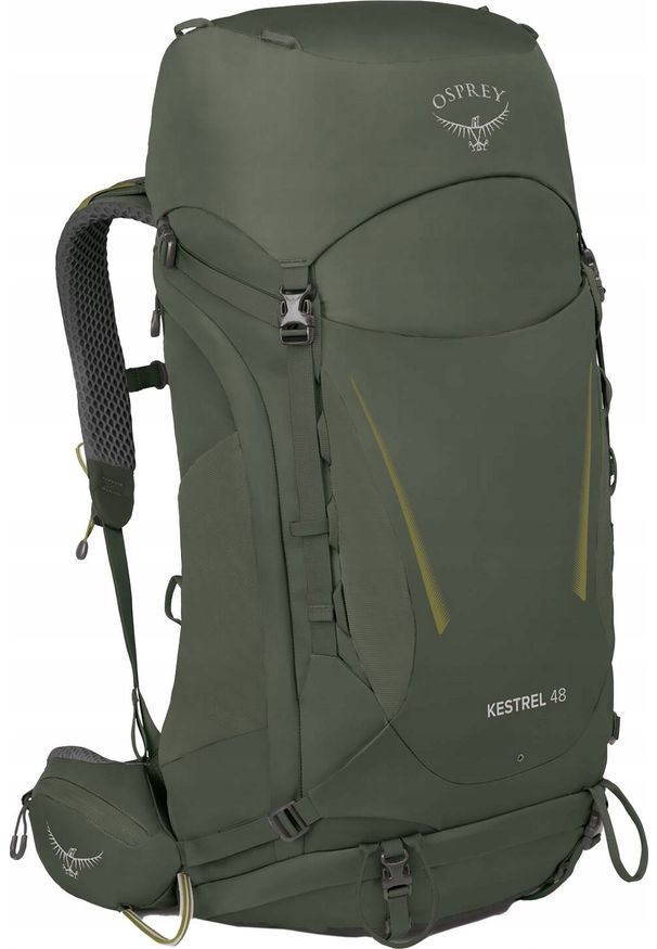 Plecak turystyczny Osprey Plecak trekkingowy OSPREY Kestrel 48 khaki S/M. Kolor: brązowy