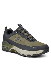 skechers - Skechers Sneakersy Max Protect Fast Track 237304/OLBK Zielony. Kolor: zielony. Materiał: materiał