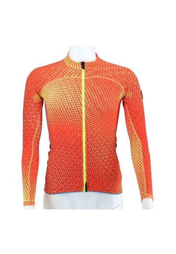 Bluza treningowa męska UYN Cross Country Spectre Winter. Kolor: pomarańczowy. Sport: fitness