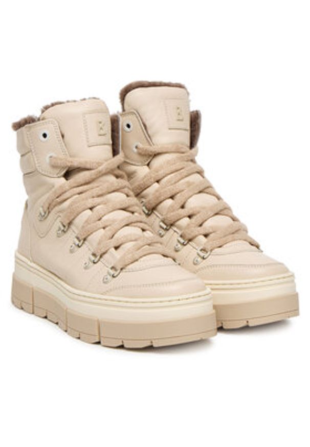 Bogner Trzewiki Vaduz S 3 A 22546403 Beżowy. Kolor: beżowy. Materiał: skóra