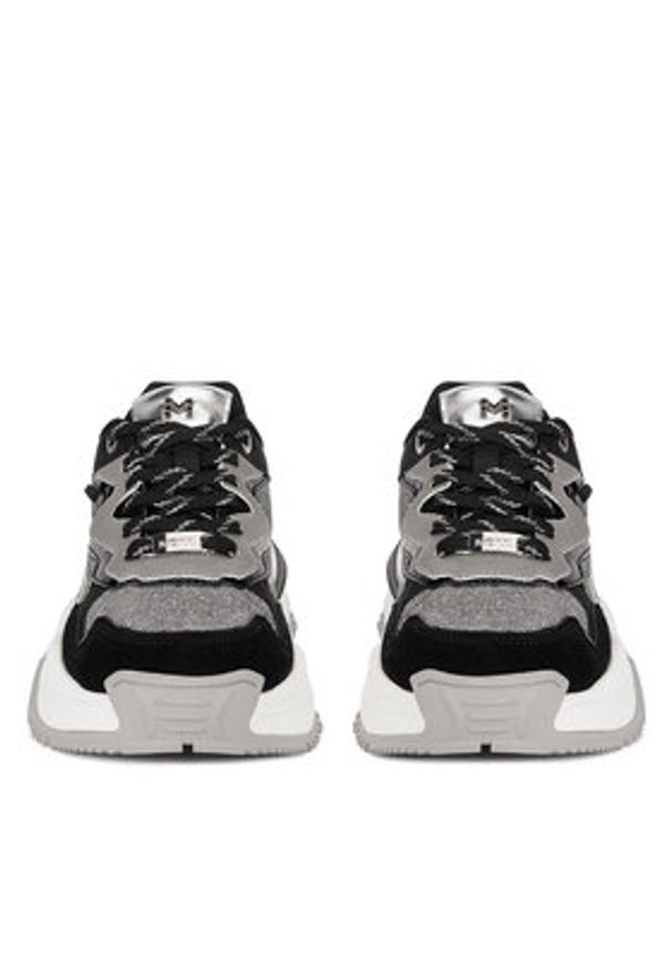 MEXX Sneakersy MI001009743W Szary. Kolor: szary. Materiał: skóra, zamsz