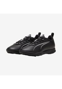 Buty piłkarskie dla dzieci Puma Ultra Play TT. Materiał: syntetyk. Szerokość cholewki: normalna. Wzór: aplikacja. Sport: piłka nożna