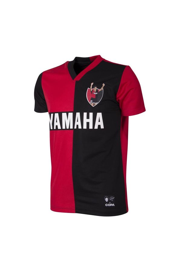 COPA FOOTBALL - Maradona x COPA Camisola de Futebol Retro Newell's Old Boys 1993. Kolor: czerwony. Sport: piłka nożna