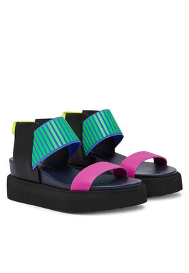 United Nude Sandały Rico Sandal II 1101496816 Kolorowy. Materiał: skóra. Wzór: kolorowy