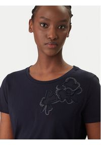 Liu Jo Sport T-Shirt TA6155 JS923 Granatowy Regular Fit. Kolor: niebieski. Materiał: bawełna. Styl: sportowy #5